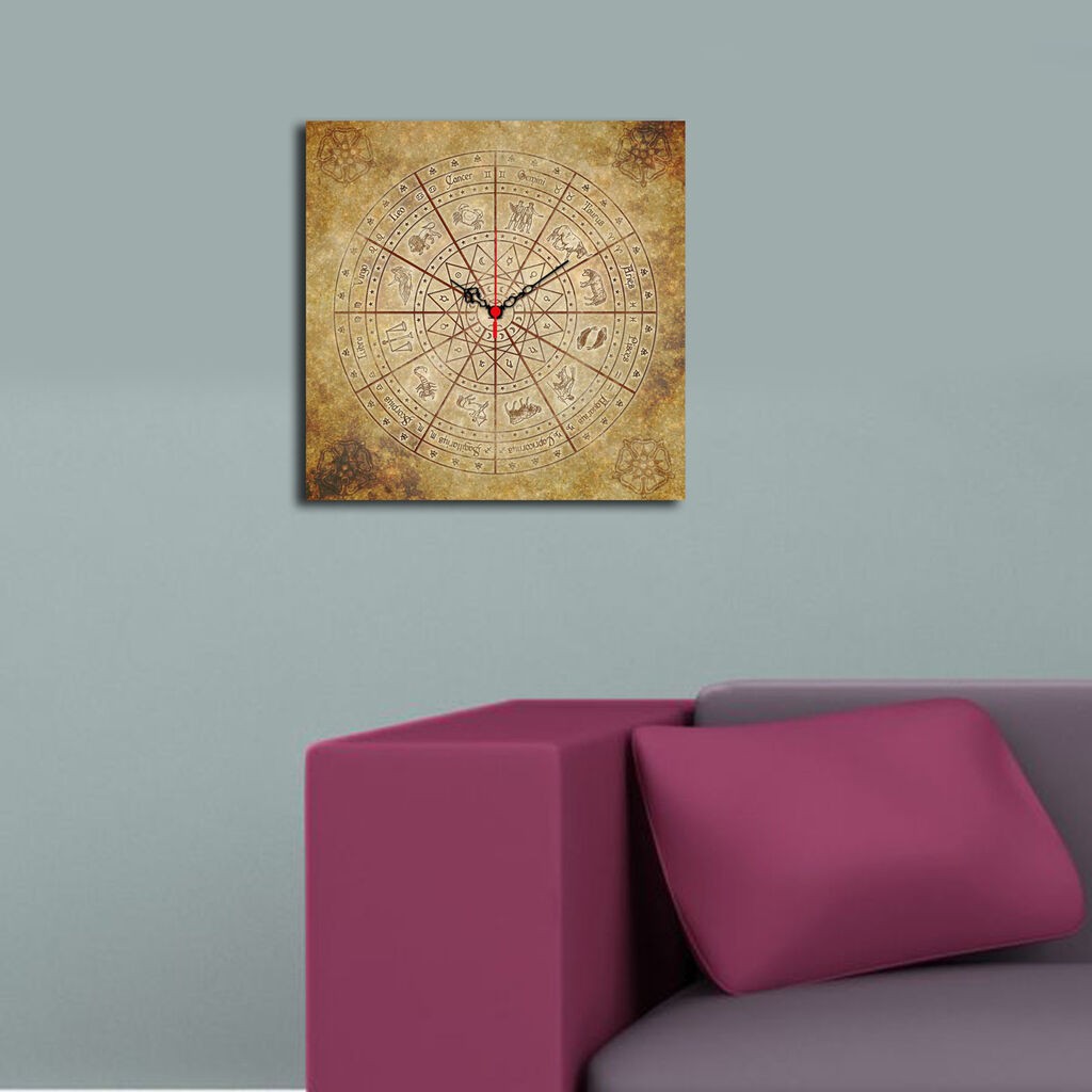 Zidni sat Wallity Msk-31, 40x40 cm