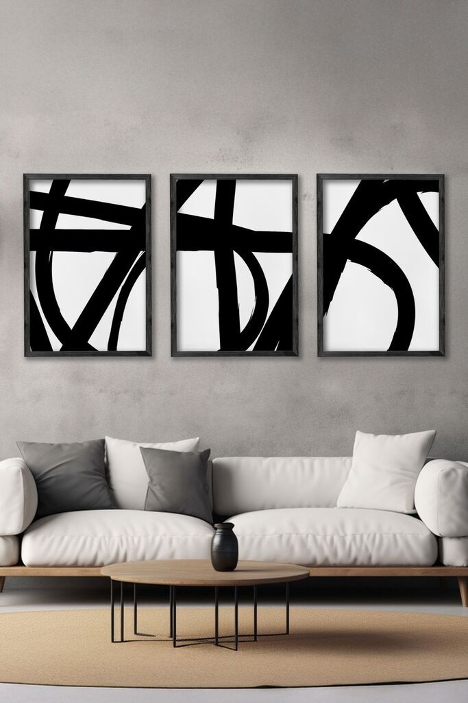 Wallity slika Ersy3Syhcrv67, 3 dijela, 34 x 49 cm