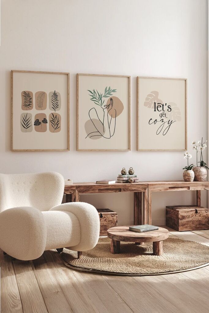 Wallity slika 3Dartsoho26, 3 dijela, 33 x 48 cm