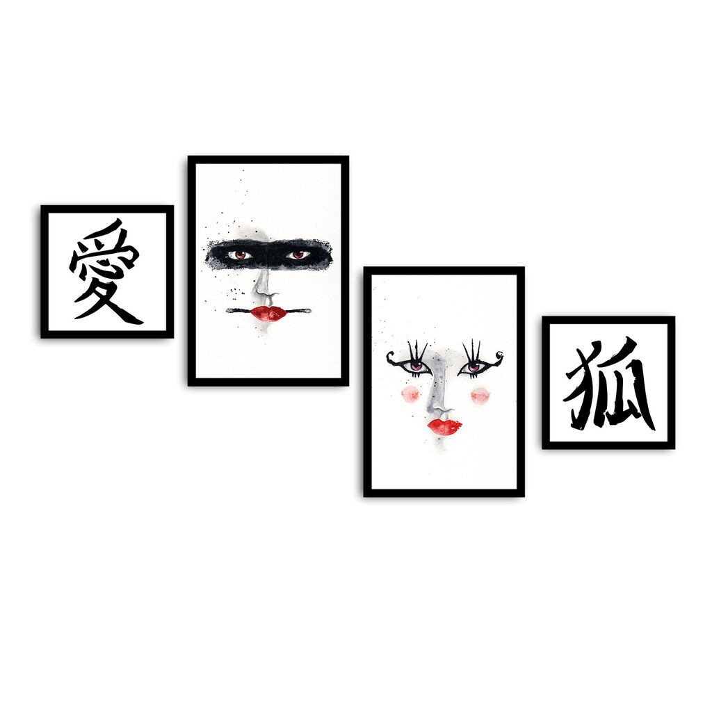 Wallity slika 4PSCT-08, 4 dijela, 136 x 75 cm