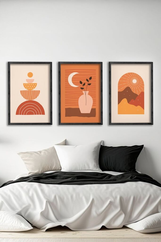 Wallity slika Ersy3Syhcrv25, 3 dijela, 34 x 49 cm