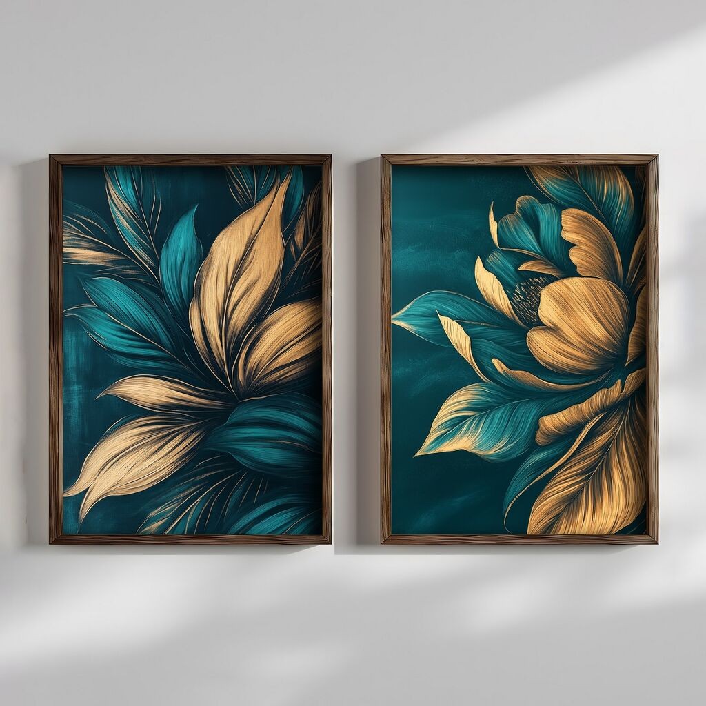 Wallity slika TUN133, 2 dijela, 70 x 50 x 3 cm