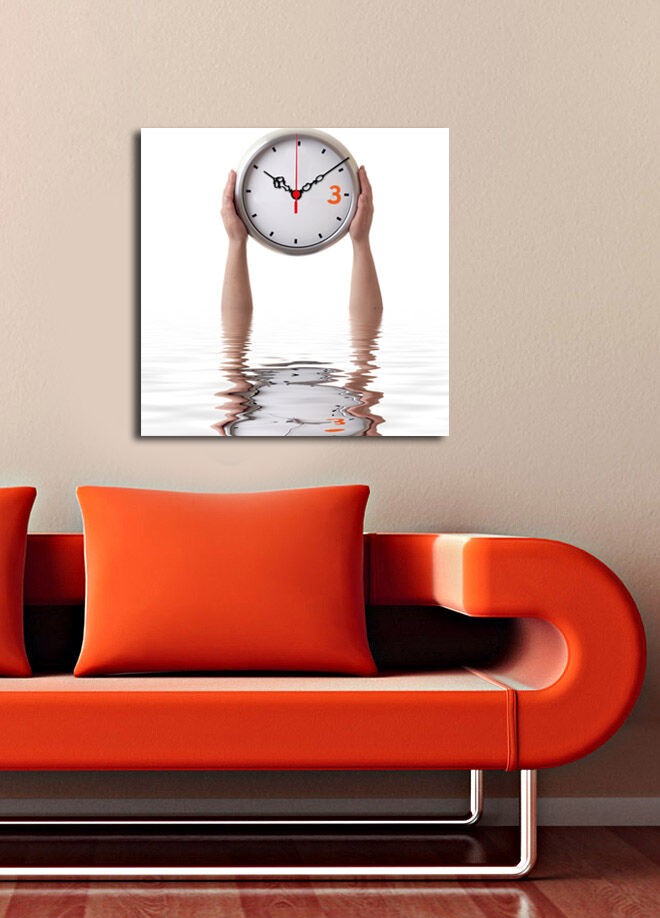 Zidni sat Wallity 4545CS-41, 45x45 cm