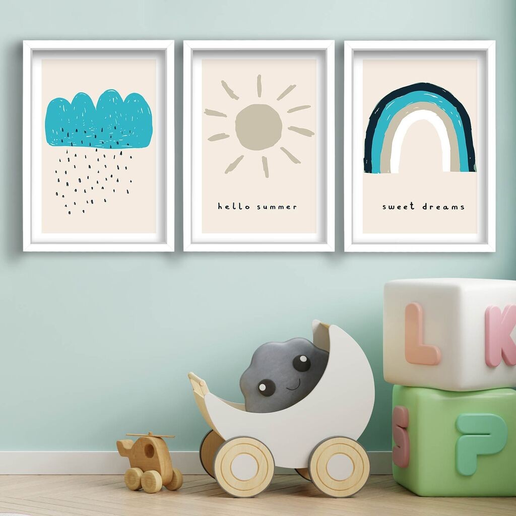 Wallity slika 3P3853KCT-001, 3 dijela, 53 x 118 cm