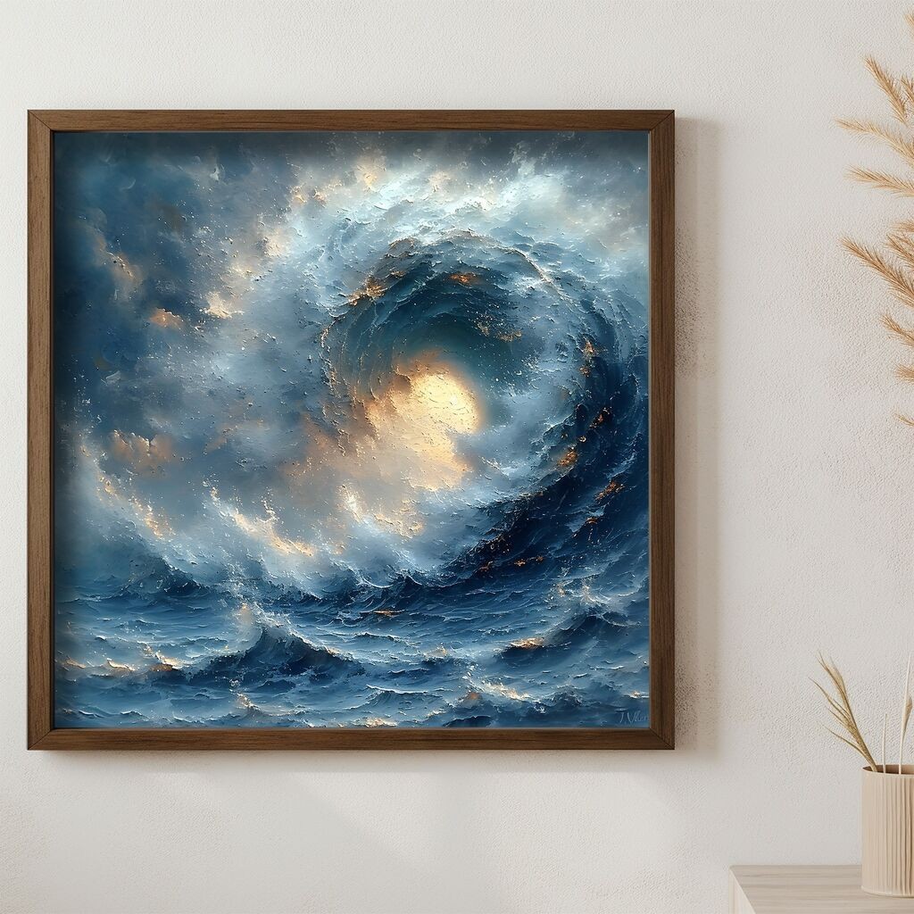 Zidna slika AI081, 50 x 50 x 3 cm