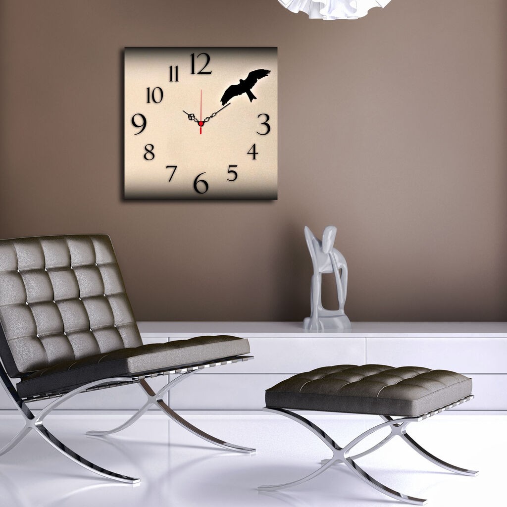 Zidni sat Wallity Msk-41, 40x40 cm