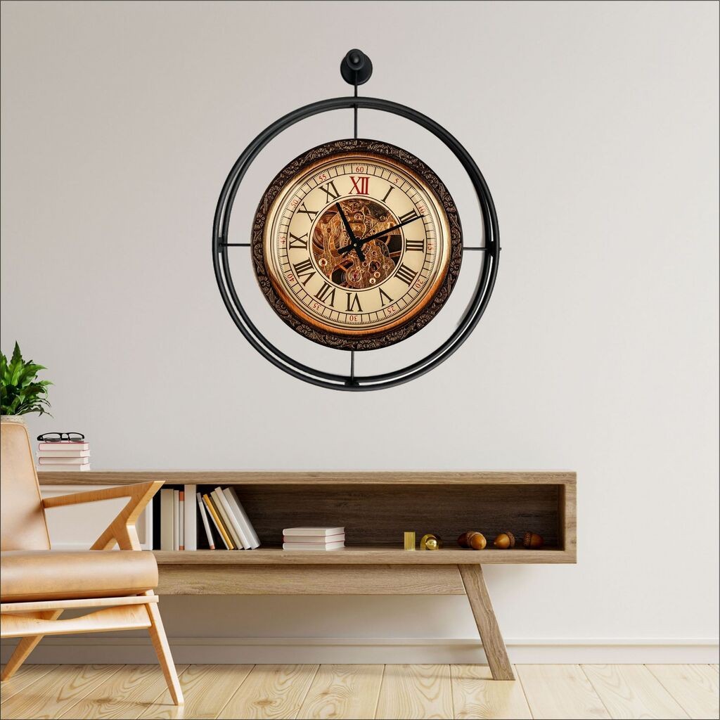 Zidni sat Wallity Mclock-00128, 58x65x7 cm