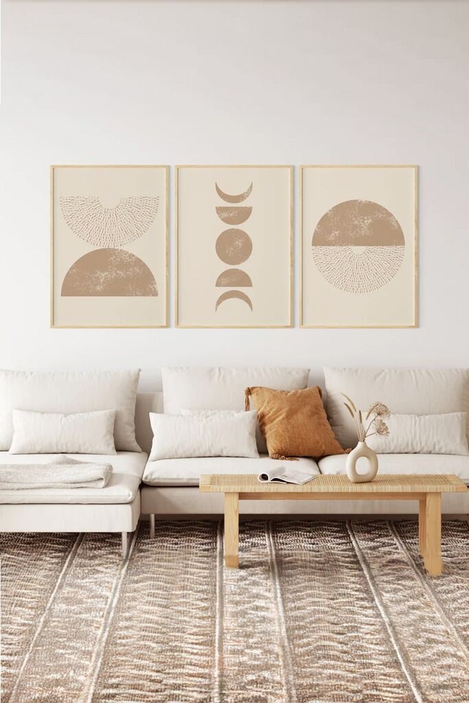 Wallity slika 3Dartsoho4, 3 dijela, 33 x 48 cm