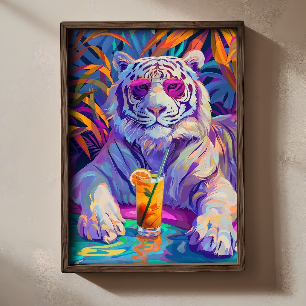 Zidna slika TUN014, 35 x 47 x 2 cm