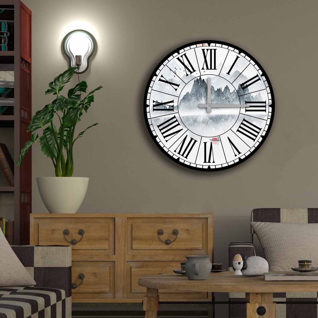 Zidni sat Wallity 5050MS-068, 50 cm