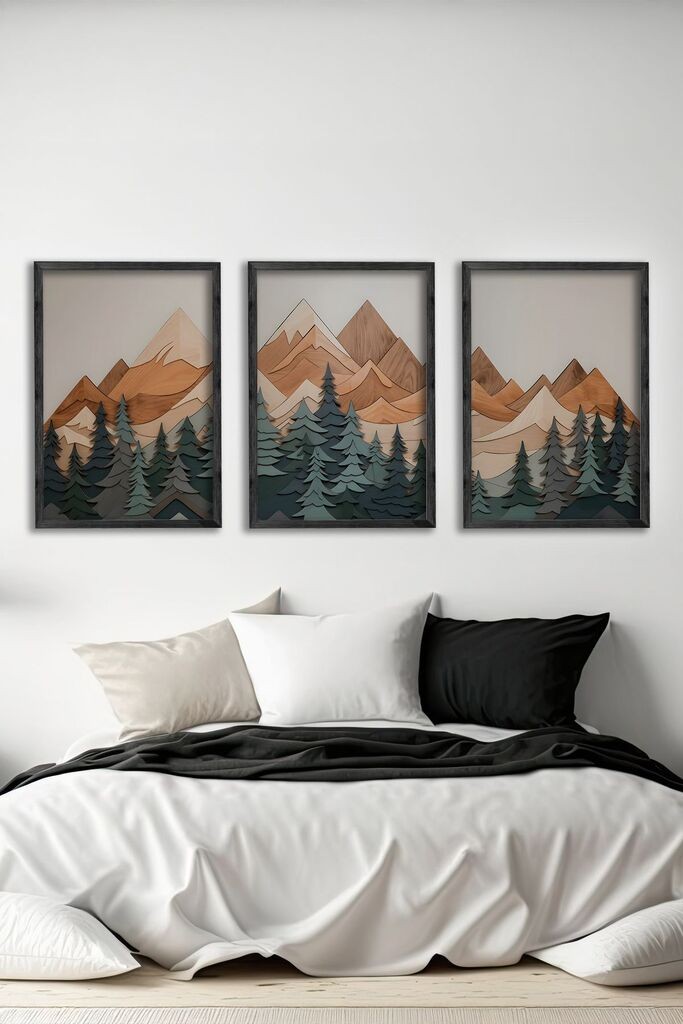 Wallity slika Ersy3Syhcrv56, 3 dijela, 34 x 49 cm