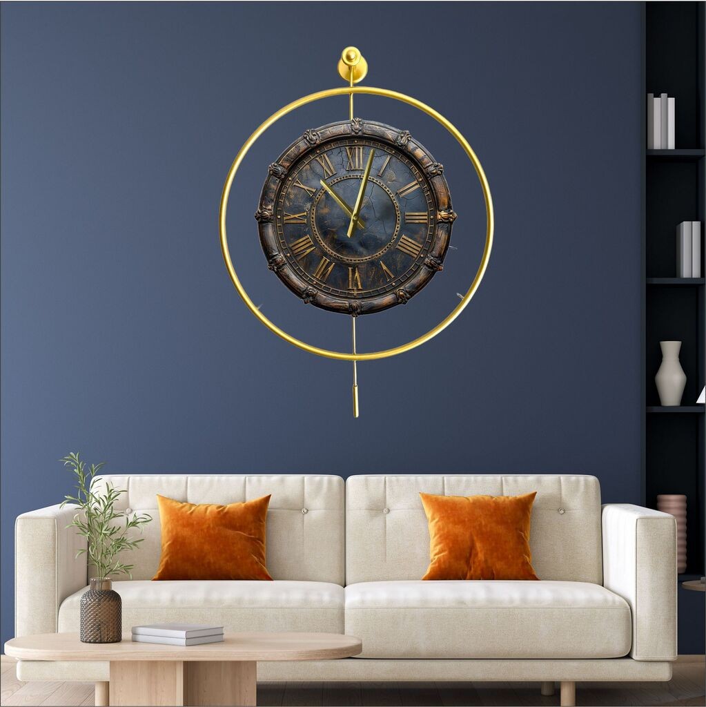 Zidni sat Wallity Mclock-00129, 58x80x7 cm