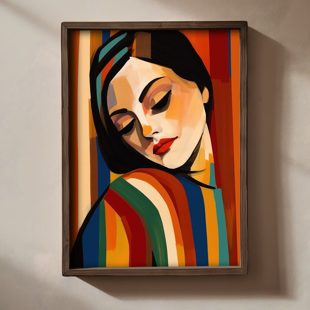 Zidna slika TUN012, 50 x 70 x 3 cm