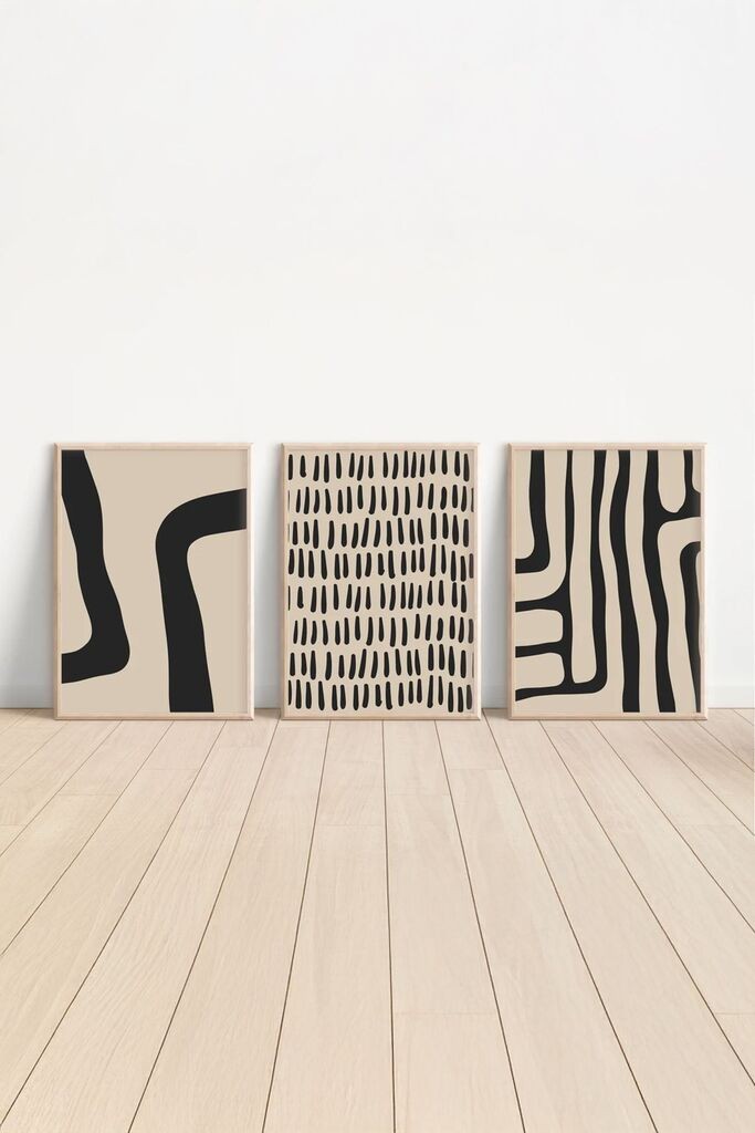 Wallity slika Ersydata3-3348, 3 dijela, 33 x 48 cm