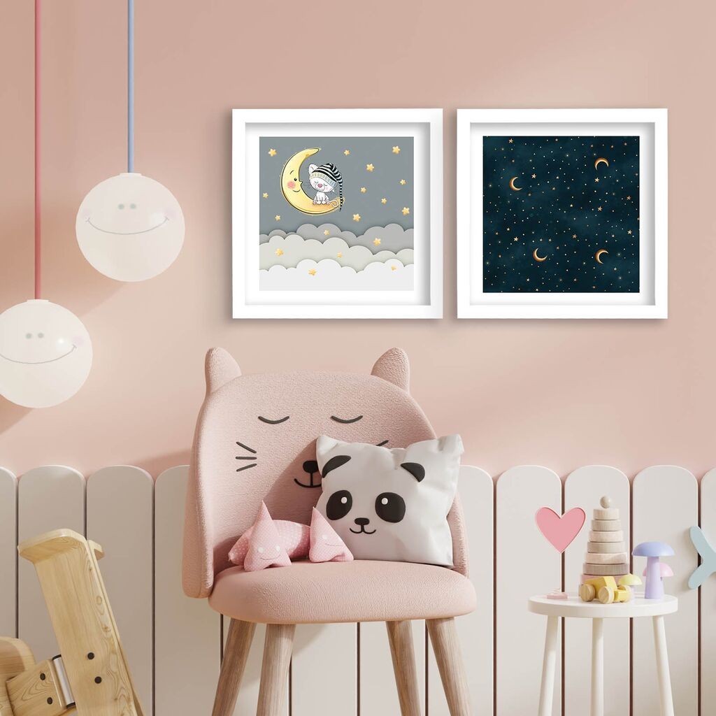 Wallity slika 2P3333BCT-009, 2 dijela, 33 x 68 cm