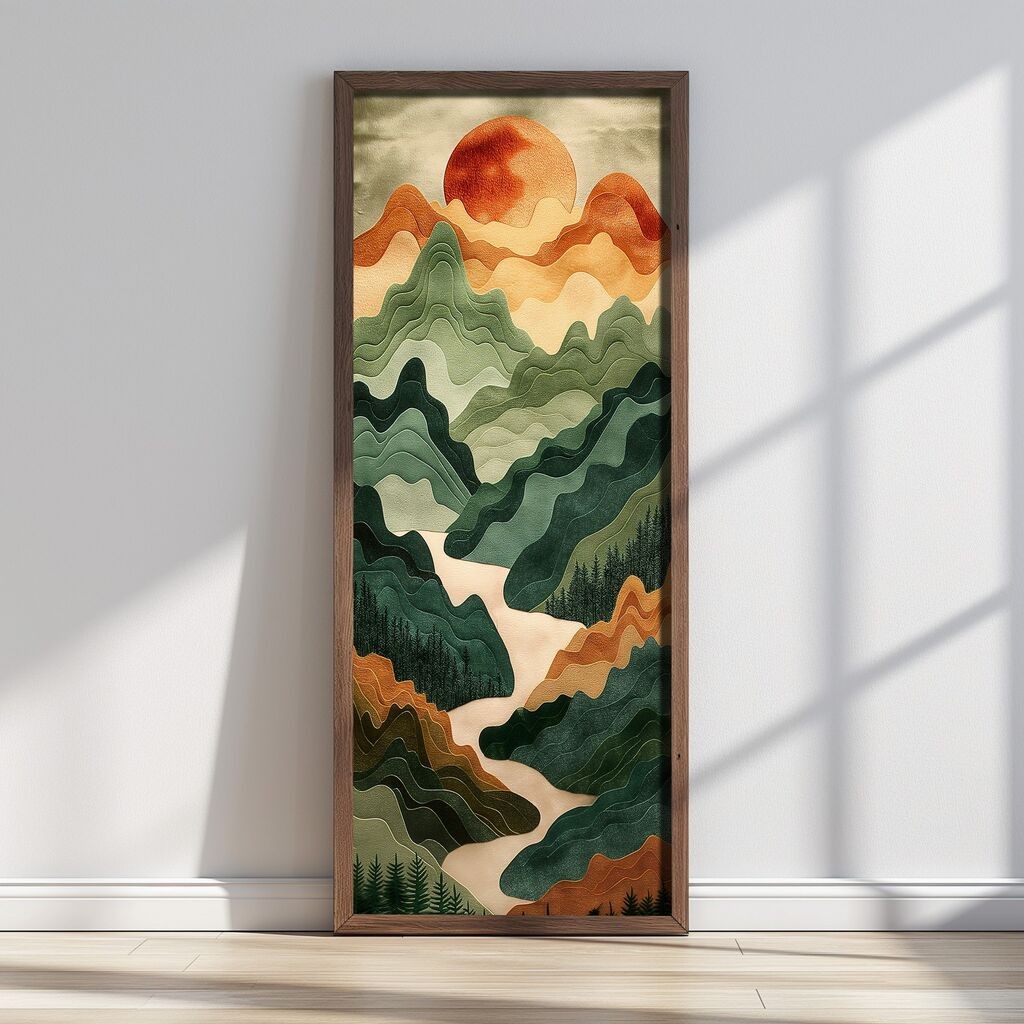 Zidna slika LONG015-S/120-40, 40 x 120 cm