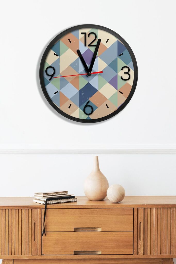Zidni sat Artavessa3Dclock17, 36x36x1 cm