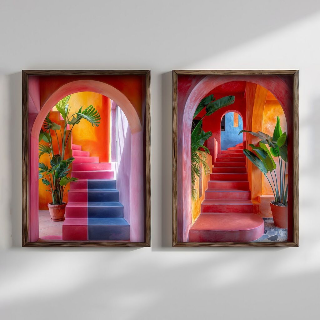 Wallity slika TUN143, 2 dijela, 70 x 50 x 3 cm