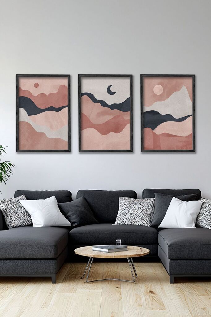 Wallity slika Ersy3Syhcrv3, 3 dijela, 34 x 49 cm