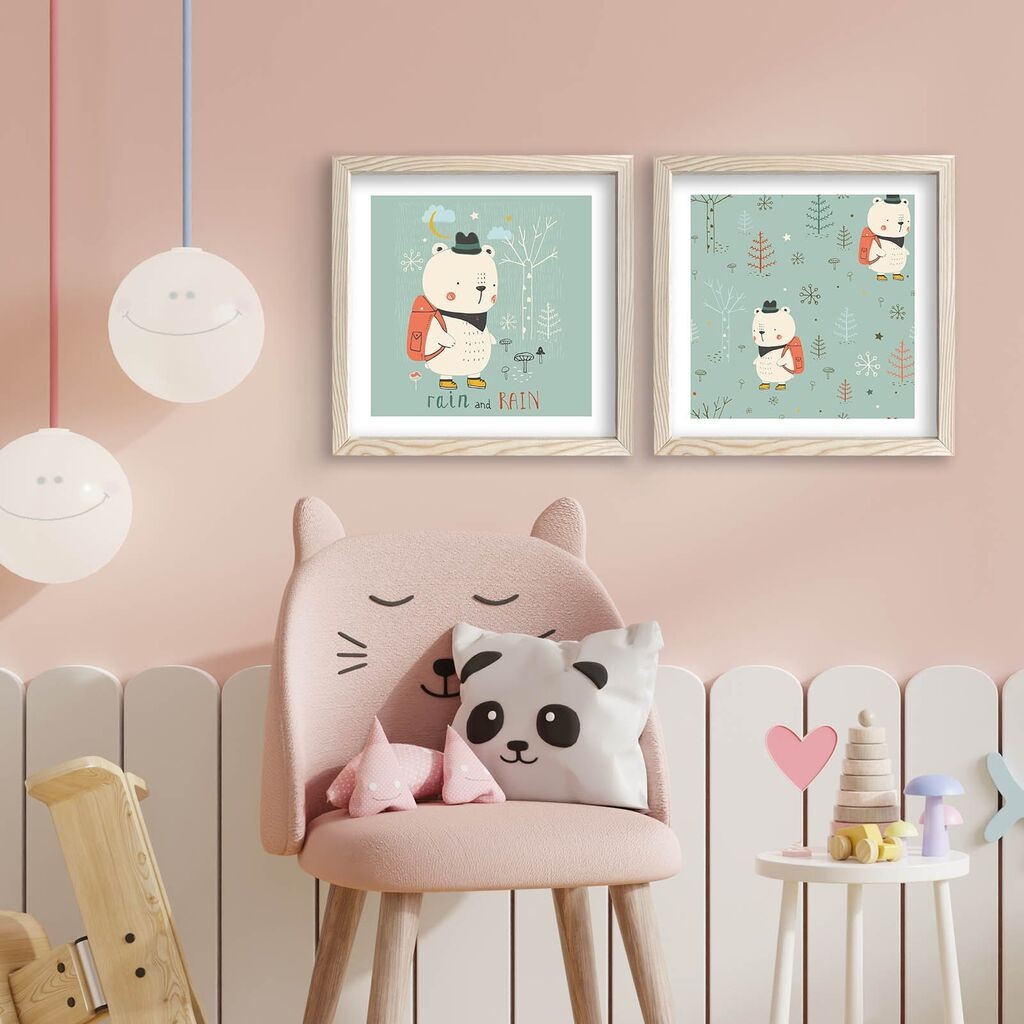 Wallity slika 2P3333KCT-003, 2 dijela, 33 x 68 cm