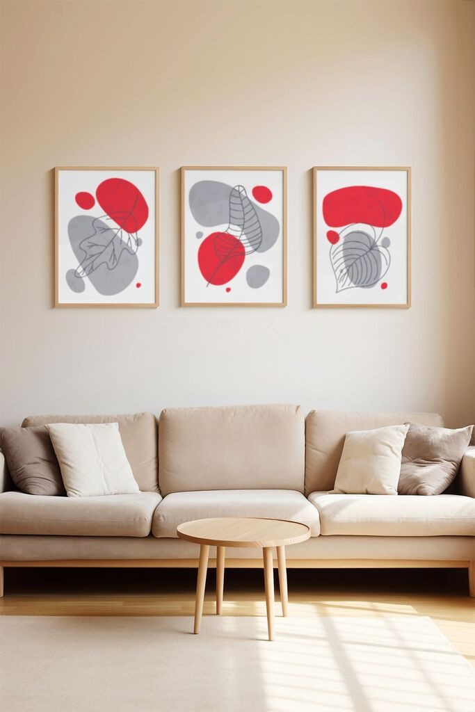 Wallity slika Ersydata13-3348, 3 dijela, 33 x 48 cm