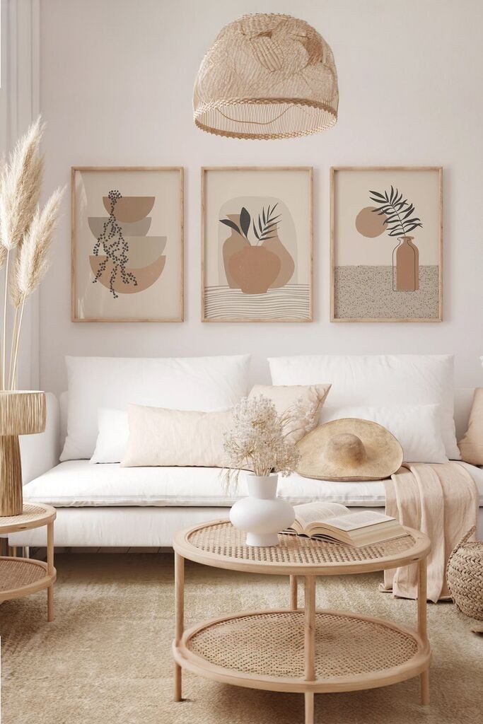 Wallity slika 3Dartsoho22, 3 dijela, 33 x 48 cm