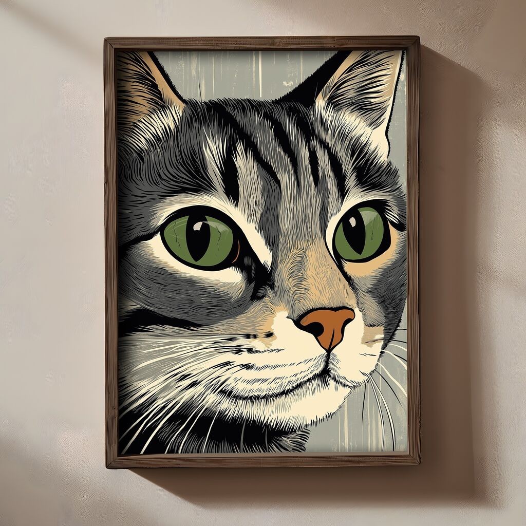 Zidna slika TUN062, 35 x 47 x 2 cm