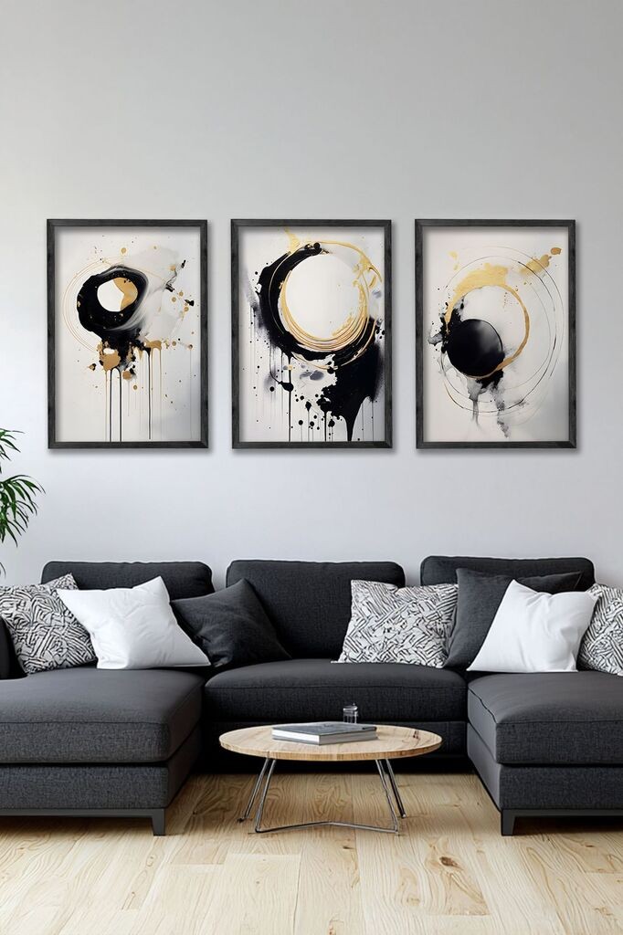 Wallity slika Ersy3Syhcrv60, 3 dijela, 34 x 49 cm