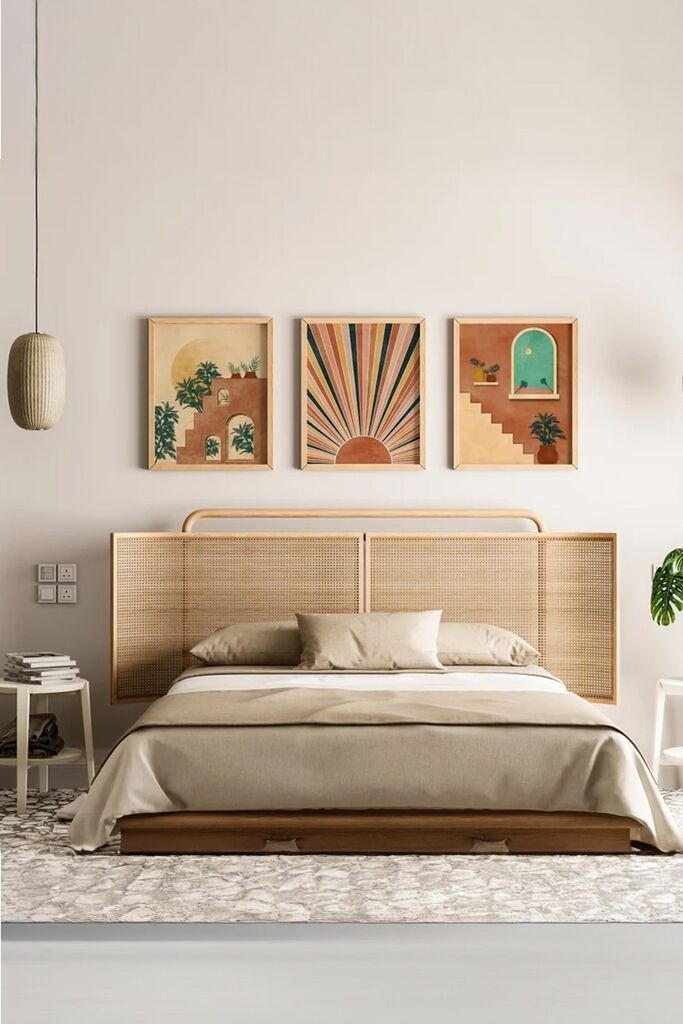 Wallity slika 3Dartsoho25, 3 dijela, 33 x 48 cm