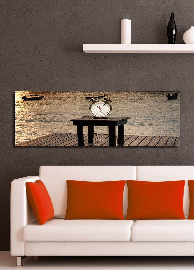 Zidni sat Wallity 3090CS-6, 30x90 cm