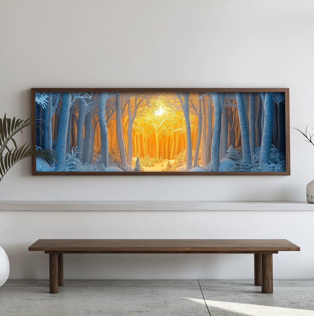 Wallity slika EMR056, 40 x 120 x 3 cm