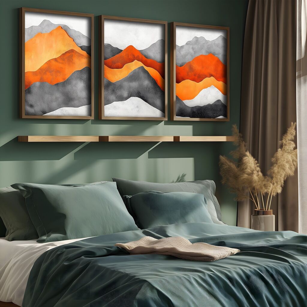 Wallity slika TUN148, 3 dijela, 70 x 50 x 3 cm