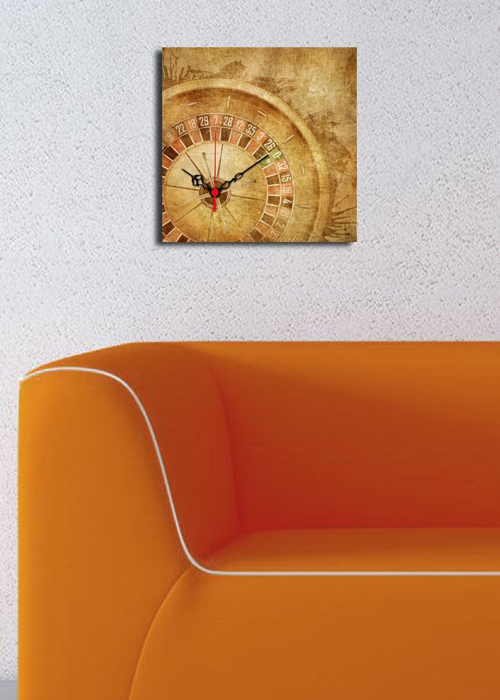 Zidni sat Wallity 2828CS-5, 28x28 cm