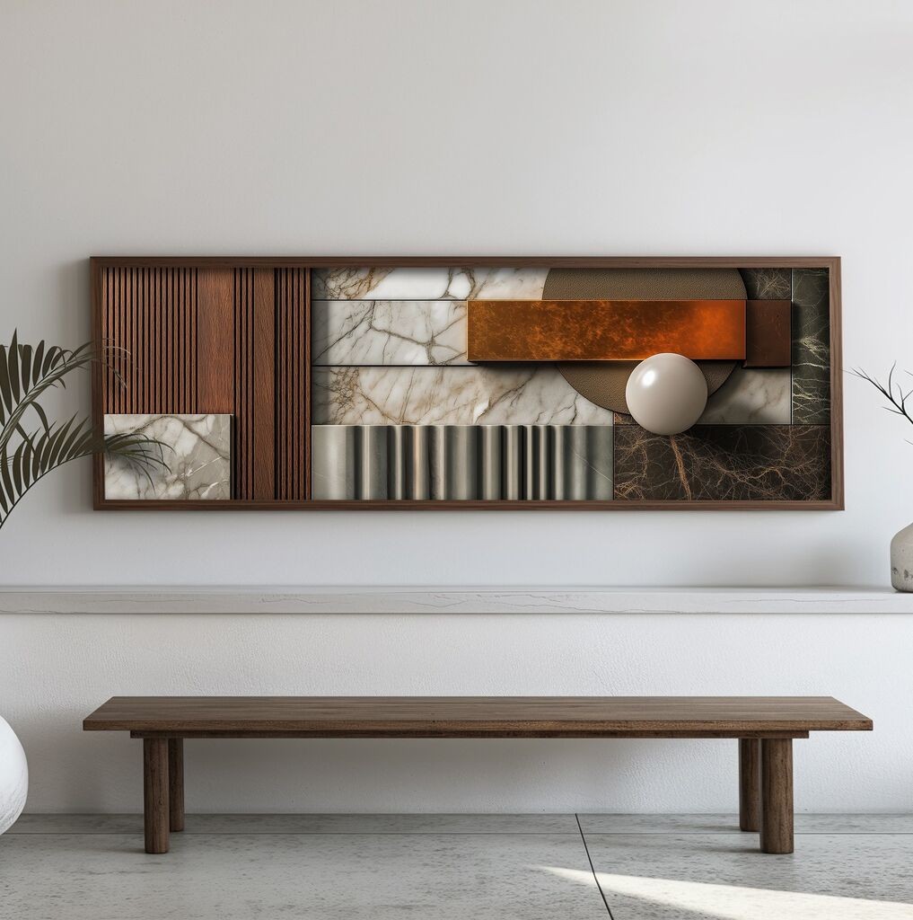 Zidna slika EMR013, 40 x 120 x 3 cm