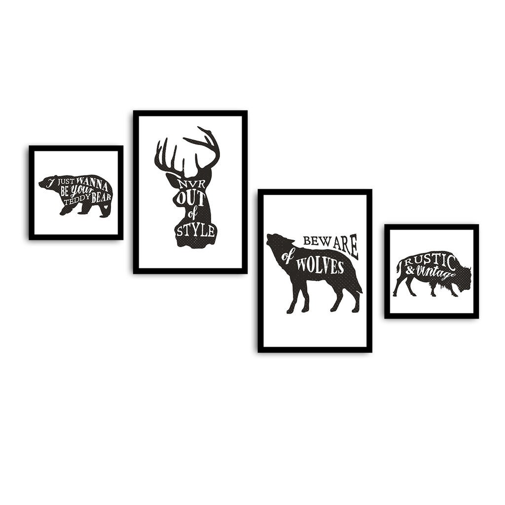 Wallity slika 4PSCT-09, 4 dijela, 136 x 75 cm