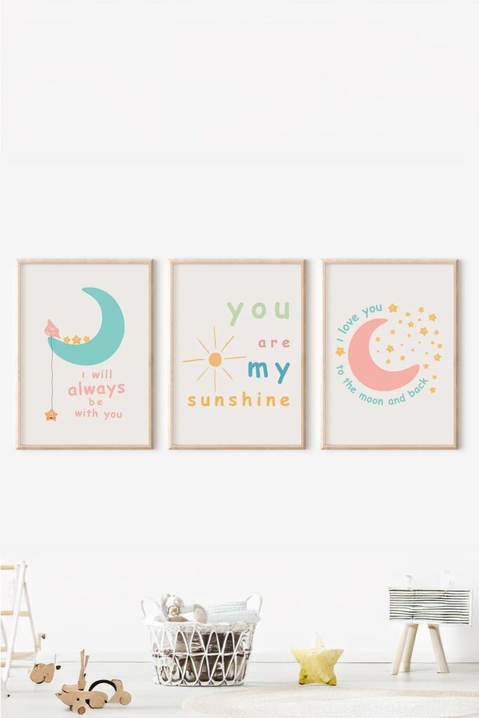 Wallity slika 3Dartsoho29, 3 dijela, 33 x 48 cm