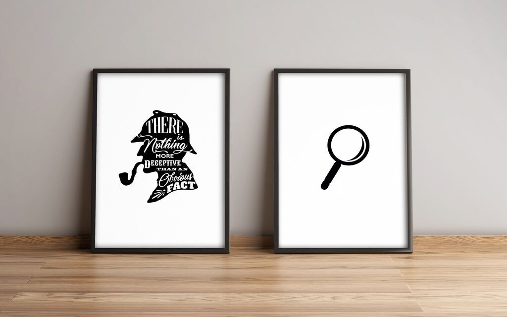 Wallity slika 2Pysct-026, 2 dijela, 74 x 51 cm