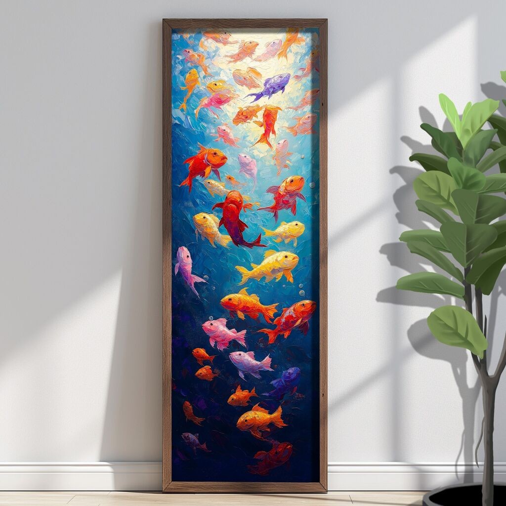 Wallity slika EMR095, 40 x 120 x 3 cm