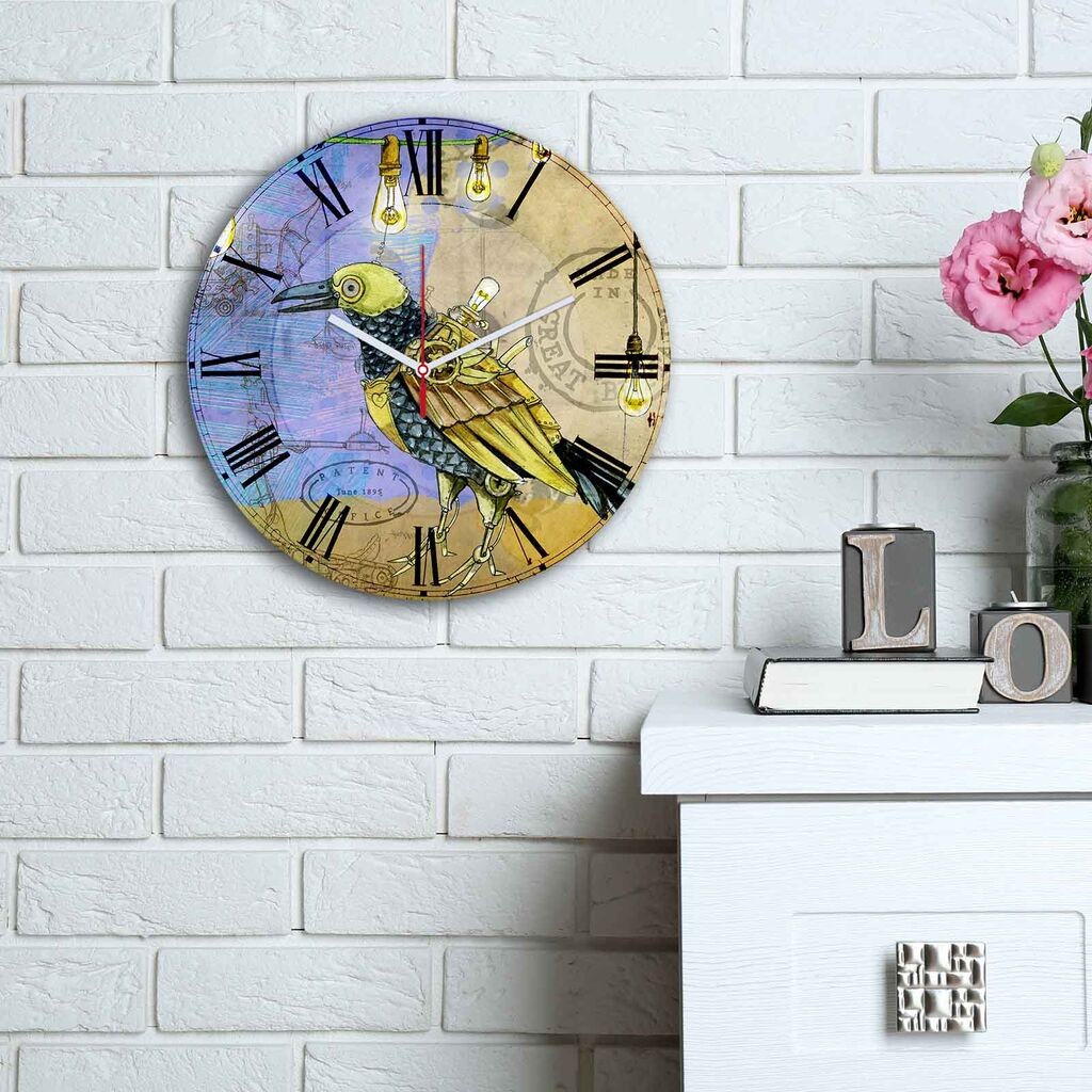 Zidni sat Wallity 3030MS-089, 30 cm