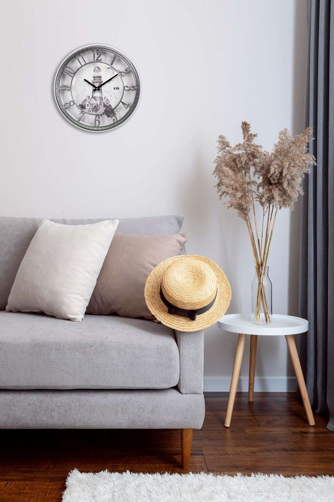 Zidni sat Wallity Svjetionik Hisar, 40x40 cm