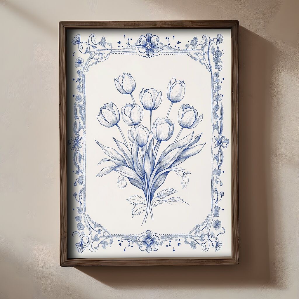 Zidna slika TUN038, 35 x 47 x 2 cm