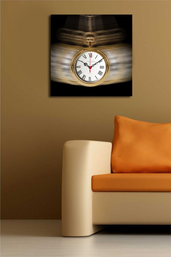 Zidni sat Wallity 4545CSMOR-4, 45x45 cm