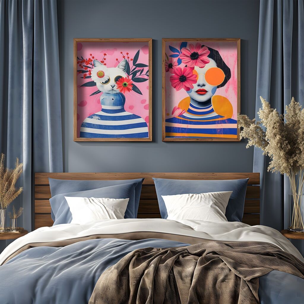 Wallity slika GE256, 2 dijela, 35 x 47 cm