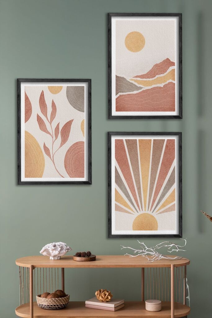 Wallity slika Ersy3Syhcrv2, 3 dijela, 34 x 49 cm