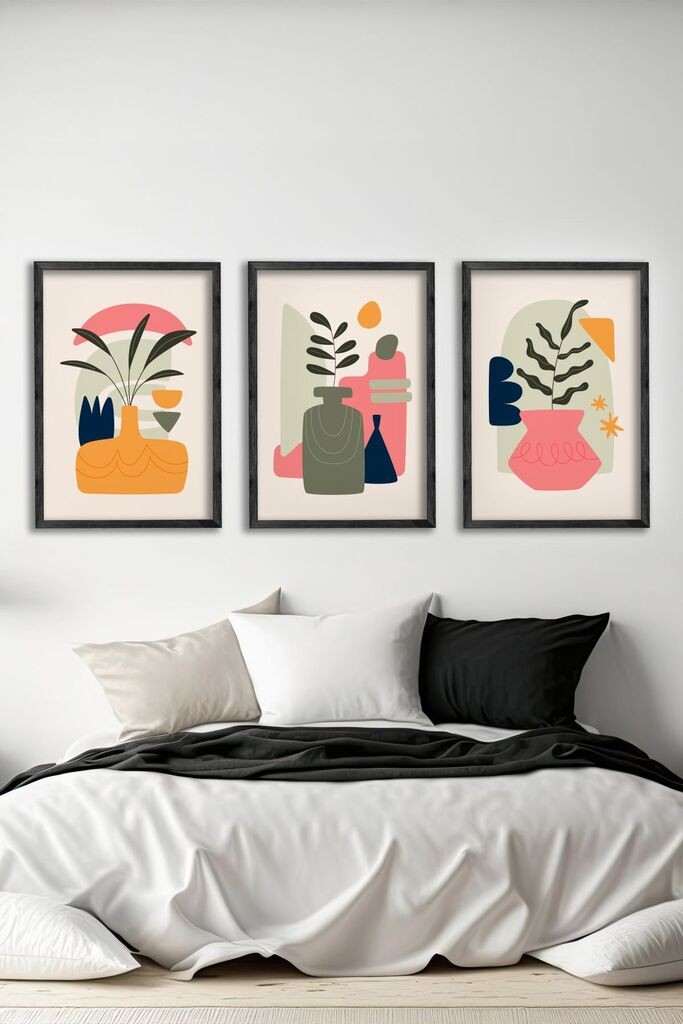 Wallity slika Ersy3Syhcrv21, 3 dijela, 34 x 49 cm