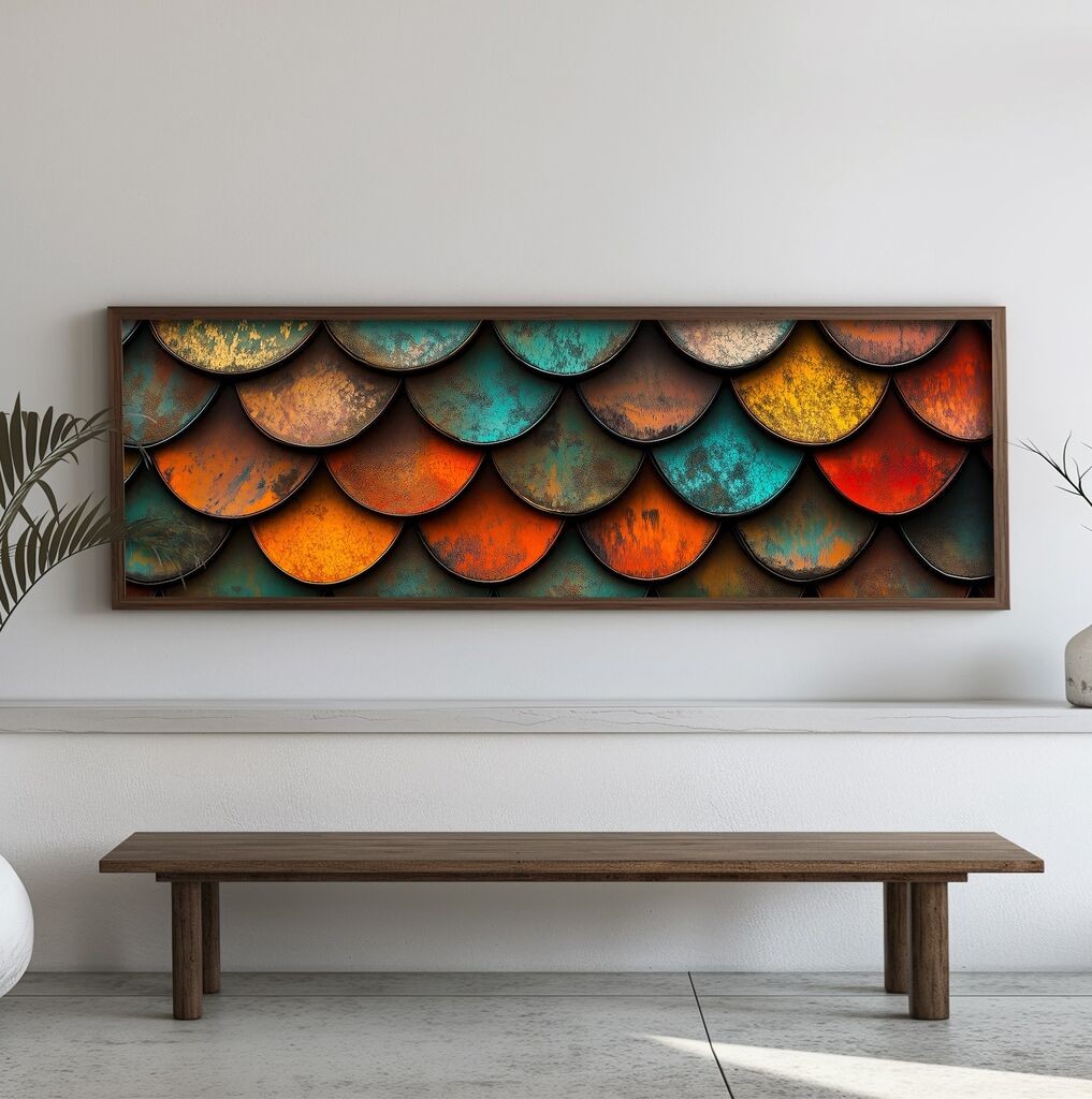 Zidna slika EMR011, 40 x 120 x 3 cm