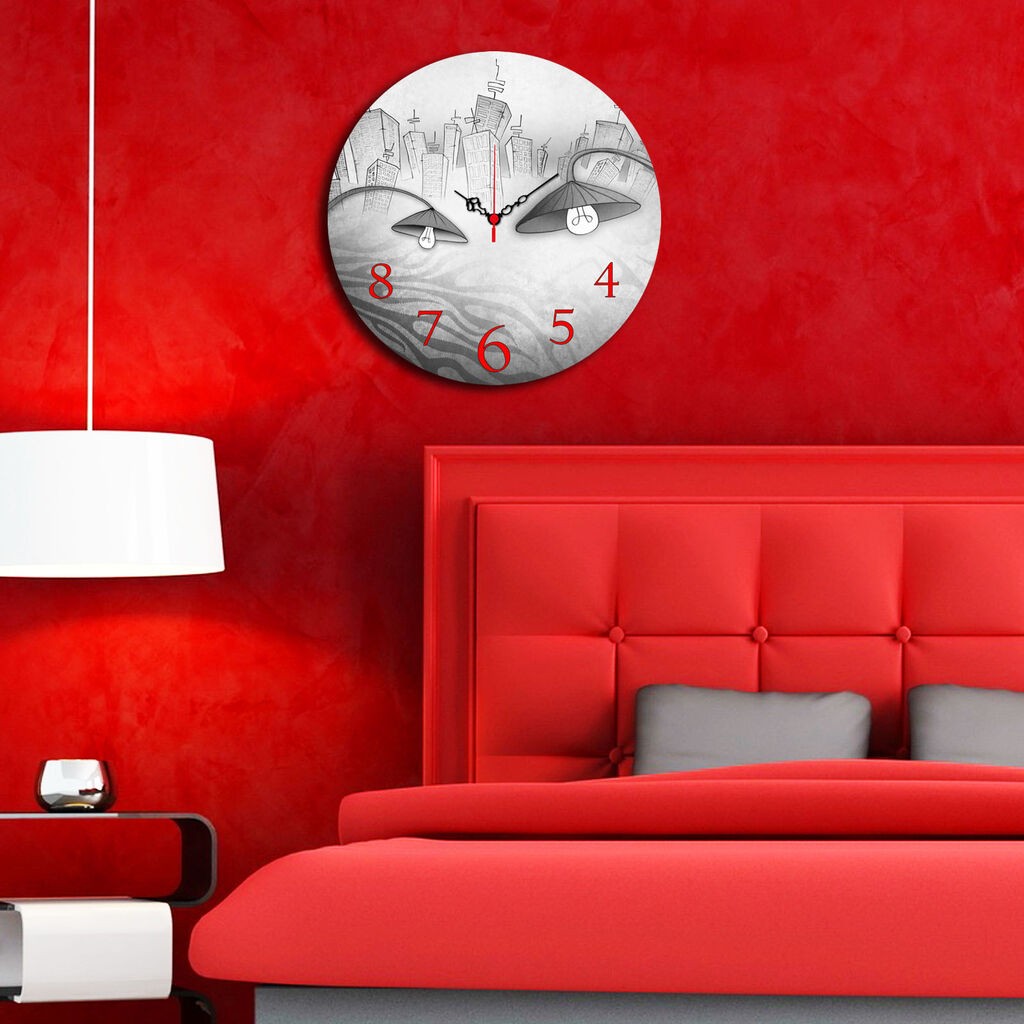 Zidni sat Wallity Ms-21, 40 cm