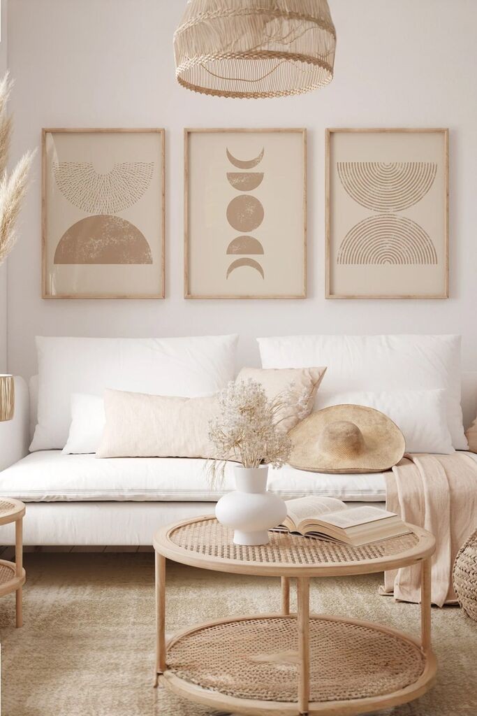 Wallity slika 3Dartsoho28, 3 dijela, 33 x 48 cm