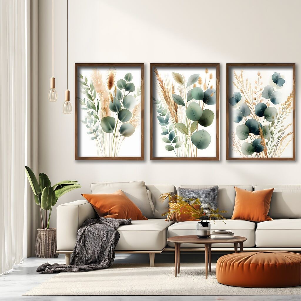 Wallity slika GE260, 3 dijela, 35 x 47 cm