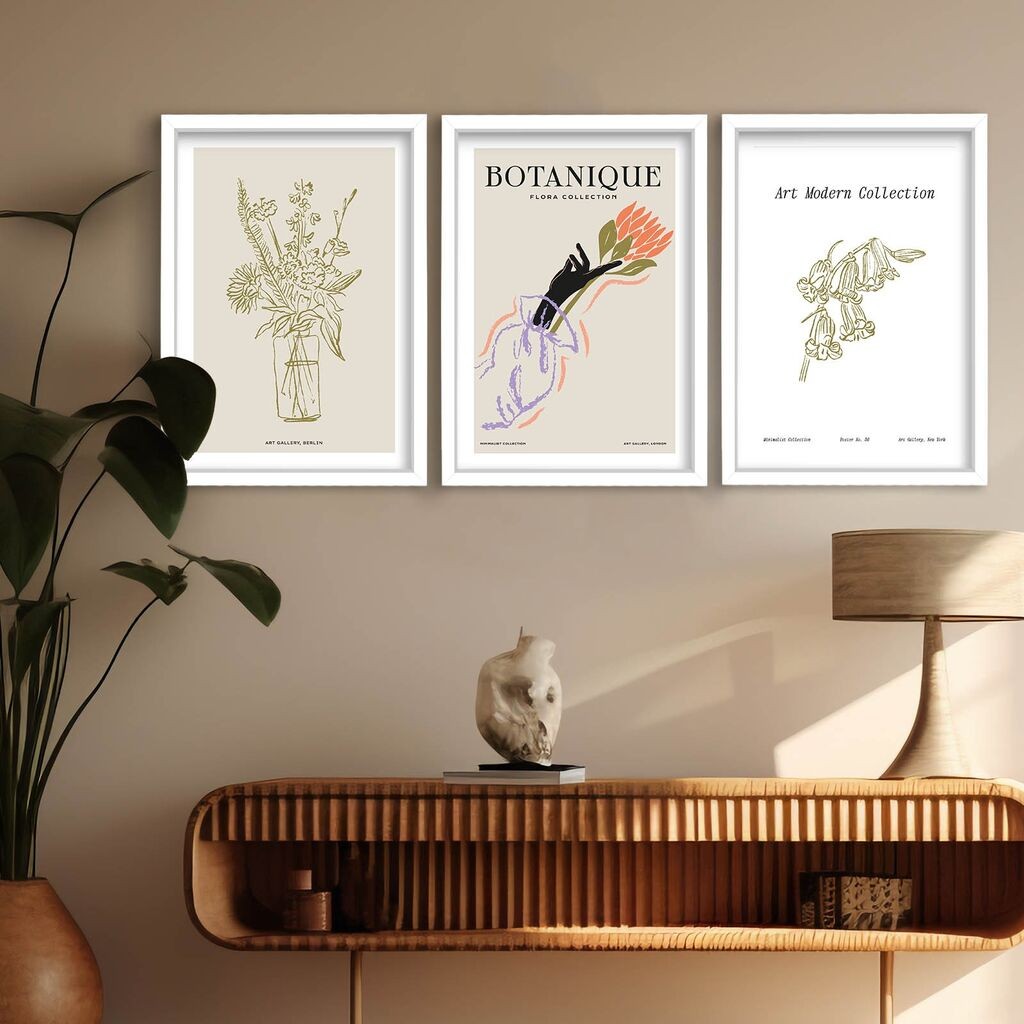 Wallity slika 3p3752softct-009, 3 dijela, 38 x 53 cm